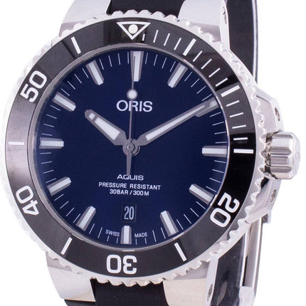 Oris Aquis Date 01 733 7730 4135-07 4 24 64EB 01-733-7730-4135-07-4-24-64EB Automatic 300M herrklocka