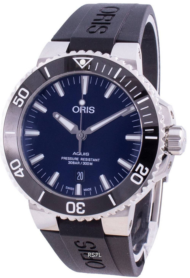 Oris Aquis Date 01 733 7730 4135-07 4 24 64EB 01-733-7730-4135-07-4-24-64EB Automatic 300M herrklocka