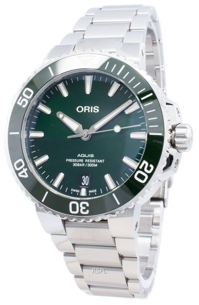 Oris Aquis Date 01 733 7732 4157-07 8 21 05PEB 01-733-7732-4157-07-8-21-05PEB Automatic 300M herrklocka