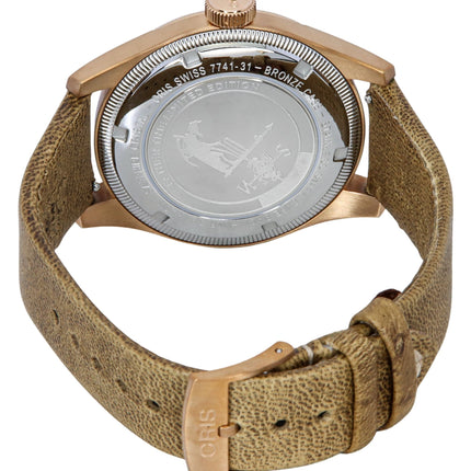 Oris Big Crown Father Time Limited Edition White Dial Automatic 01-754-7741-3161-Set herrklocka med extra armband