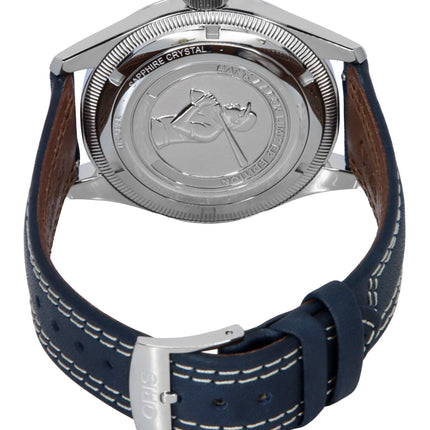 Oris Hank Aaron Limited Edition Läderrem Vit Urtavla Automatisk 01-754-7785-4081-Set unisexklocka med presentset