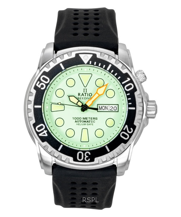 Ratio FreeDiver Helium-Safe 1000M Sapphire Automatic 1068HA90-34VA-MGRN Herrklocka