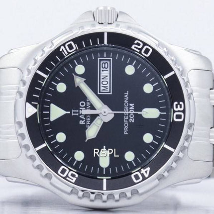 Ratio Free Diver Professional 200M Sapphire Quartz 36JL140 Herrklocka