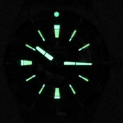 Edox Skydiver Limited Edition Black Dial Automatic Diver&#39,s 80126357RNMNIRB 300M herrklocka