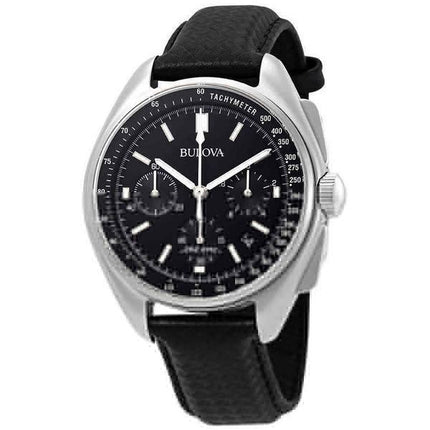 Bulova Special Edition Moon Apollo Lunar Pilot Chronograph Black Dial Quartz 96B251 Herrklocka