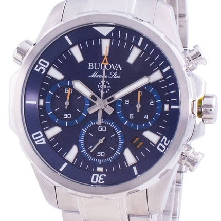 Bulova Marine Star 96B256 Quartz Chronograph Herrklocka