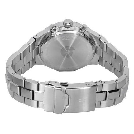 Bulova Classic Precisionist Chronograph Rostfritt stål Silver Urtavla Quartz 96B408 100M herrklocka