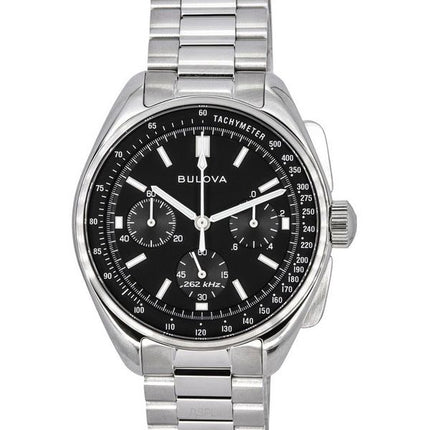 Bulova Lunar Pilot Archive Series Special Edition Chronograph Black Dial Quartz 96K111 Herrklocka med extra rem
