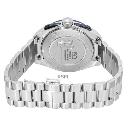 Bulova Lunar Pilot Timascus Chronograph 150th Anniversary Limited Edition Blå Urtavla Quartz 98A329 Herrklocka