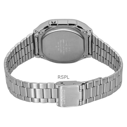 Casio Vintage digitalt armband i rostfritt stål Quartz A168WA-8 unisexklocka