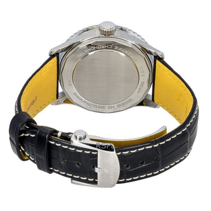 Breitling Navitimer läderarmband isblå urtavla automatisk A17329171C1P1 herrklocka