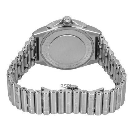 Breitling Chronomat GMT rostfritt stål svart urtavla automatisk dykarklocka A32398101B1A1 200M herrklocka