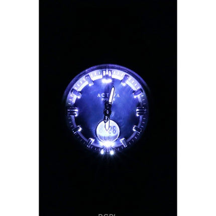 Invicta Activa analog digital termoplastisk polyuretanrem blå pärlemorurtavla kvarts ACW2125-001 unisexklocka