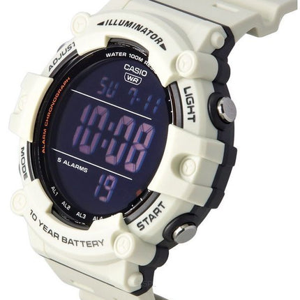 Casio Standard Digital White Resin Armband Quartz AE-1500WH-8B2 100M herrklocka