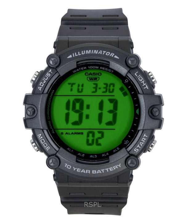 Casio multifunktionell digital hartsarmband kvarts AE-1500WHC-1AV 100M herrklocka
