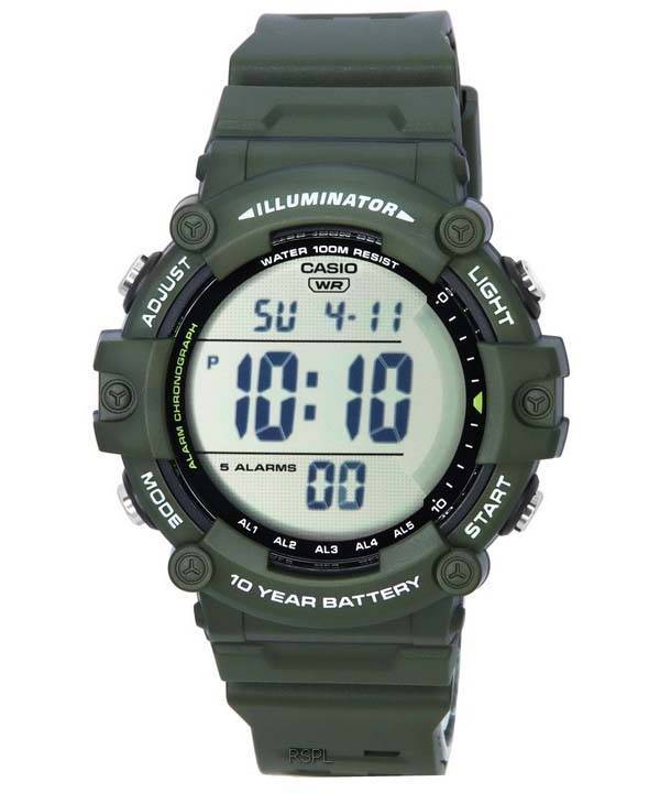 Casio Standard Digital Quartz AE-1500WHX-3A AE1500WHX-3 100M herrklocka