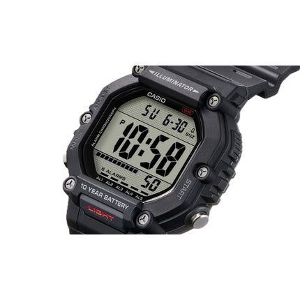 Casio Digital Resin Armband Quartz AE-1600H-1AV 100M herrklocka