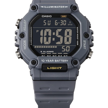 Casio Digital Resin Armband Quartz AE-1600H-8BV 100M herrklocka