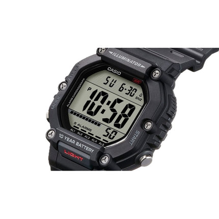 Casio Digital Resin Armband Quartz AE-1600H-8BV 100M herrklocka