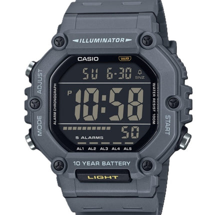 Casio Digital Resin Armband Quartz AE-1600H-8BV 100M herrklocka