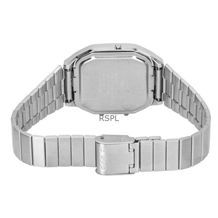 Casio Vintage analog digital rostfritt stål himmelsblå urtavla kvarts AQ-240E-3A unisexklocka