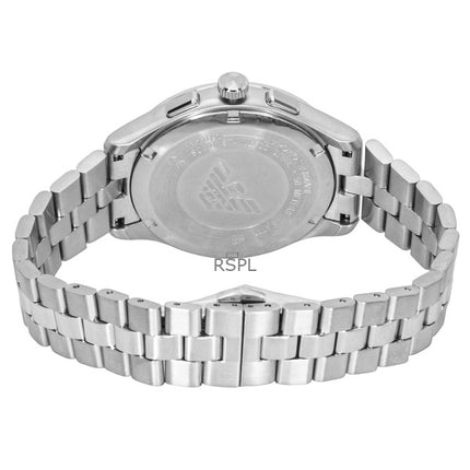 Emporio Armani kronograf rostfritt stål svart urtavla kvarts AR11691 herrklocka