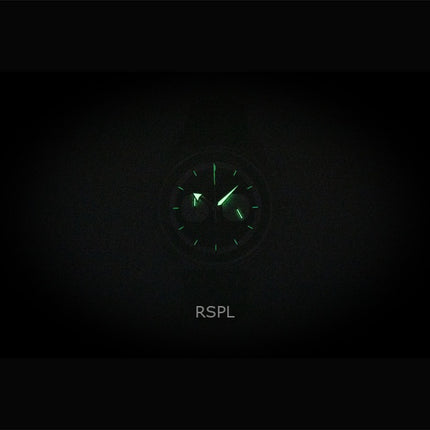 Emporio Armani kronograf grönt läder svart och silverfärgad urtavla kvarts AR11709 herrklocka