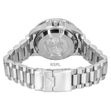 Emporio Armani Sea Explorer rostfritt stål blå urtavla dykarautomatik AR60087 200M herrklocka