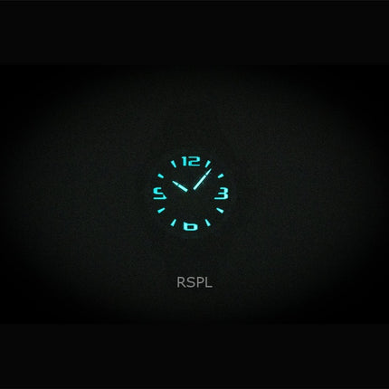 Citizen Brycen kronograf silikonarmband svart urtavla Eco-Drive AT2587-02E 100M herrklocka