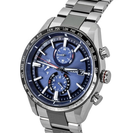 Citizen Attesa Chronograph Radio Controlled Super Titanium Eco-Drive AT8186-51L 100M Herrklocka