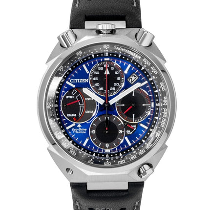 Citizen Promaster Tsuno Chronograph Racer Limited Edition blå urtavla Eco-Drive dykarklocka AV0088-01L 200M herrklocka