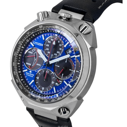 Citizen Promaster Tsuno Chronograph Racer Limited Edition blå urtavla Eco-Drive dykarklocka AV0088-01L 200M herrklocka