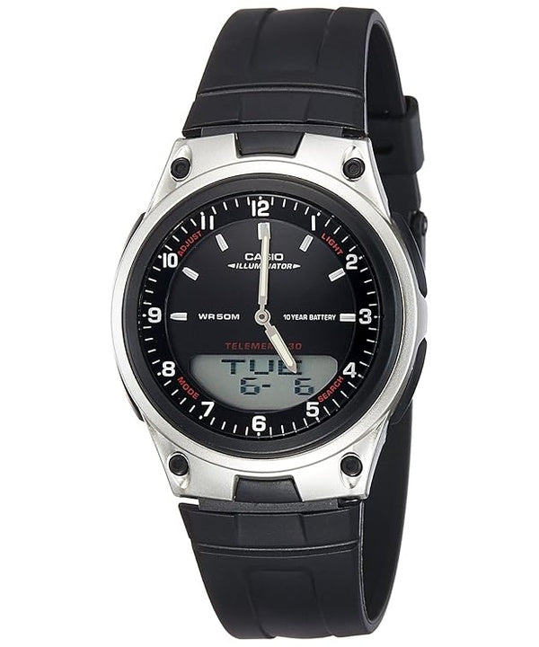 Casio Analog Digital Telememo Illuminator AW-80-1AVDF AW-80-1AV mäns klocka