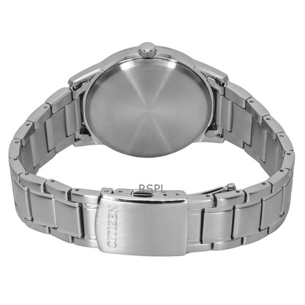 Citizen Eco-Drive rostfritt stål vit urtavla AW0100-86B herrklocka