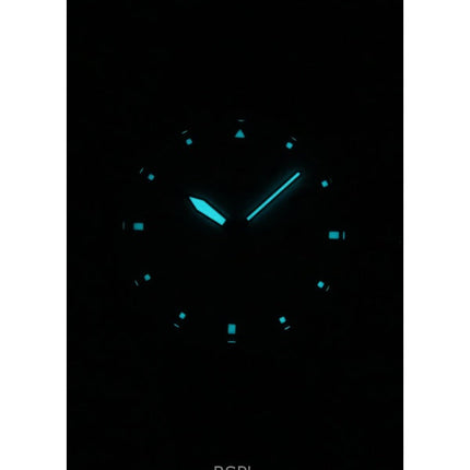 Citizen Eco-Drive grönt nylonarmband vit urtavla AW1571-09A 100M herrklocka