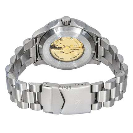 Bauhaus Aviation Titanium Grön Urtavla Automatisk 2862M4 100M Herrklocka