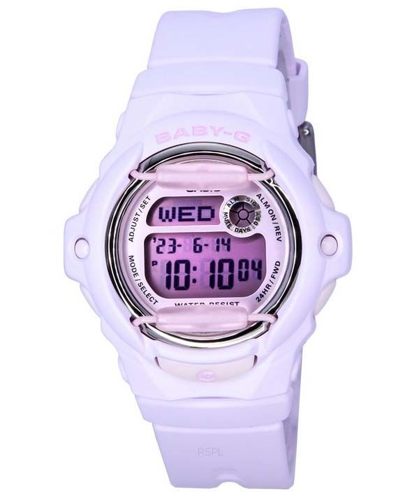 Casio Baby-G Digital Pink Resin Armband Quartz BG-169U-4B 200M Damklocka