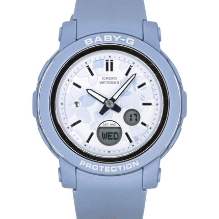 Casio Baby-G analog digital hartsrem flerfärgad urtavla kvarts BGA-290FL-2A 100M damklocka