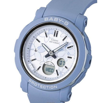 Casio Baby-G analog digital hartsrem flerfärgad urtavla kvarts BGA-290FL-2A 100M damklocka