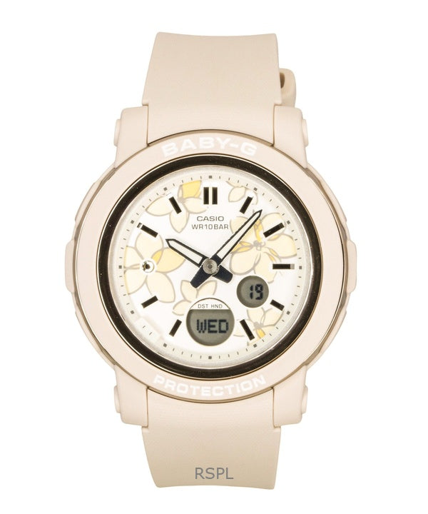Casio Baby-G analog digital hartsrem flerfärgad urtavla kvarts BGA-290FL-4A 100M damklocka