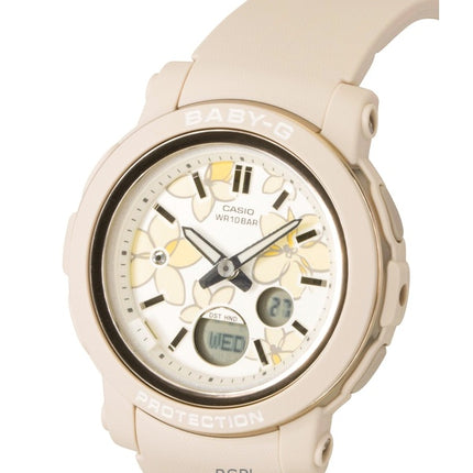 Casio Baby-G analog digital hartsrem flerfärgad urtavla kvarts BGA-290FL-4A 100M damklocka