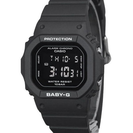 Casio Baby-G Digital Black Resin Armband Quartz BGD-565U-1 100M Damklocka