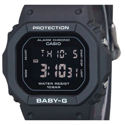Casio Baby-G Digital Black Resin Armband Quartz BGD-565U-1 100M Damklocka