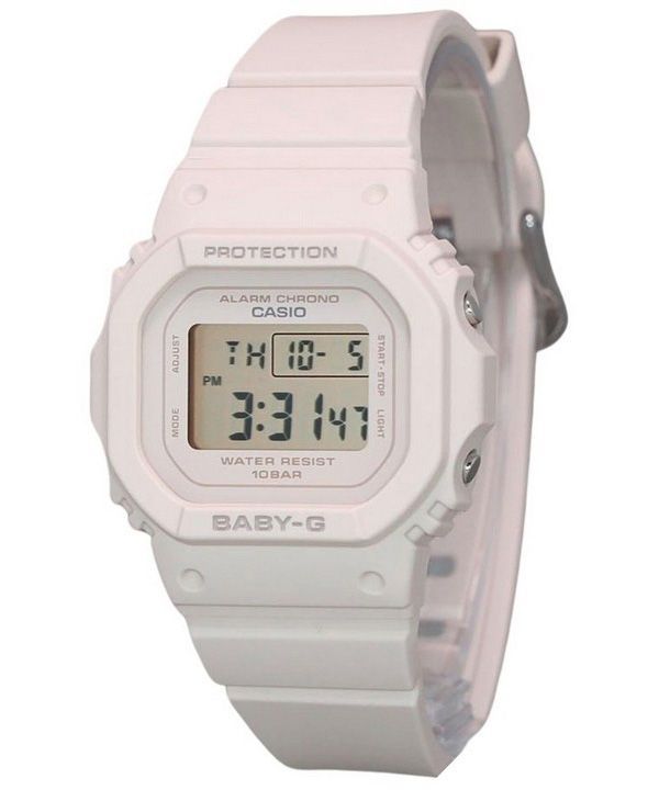 Casio Baby-G Digital Beige Rosa Resin Armband Quartz BGD-565U-4 100M Damklocka