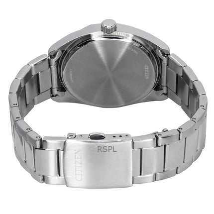 Citizen rostfritt stål elfenbensfärgad urtavla kvarts BI5110-54B herrklocka