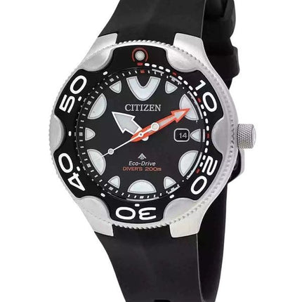Citizen Promaster Dive Polyuretan Rem Black Dial Eco-Drive BN0230-04E 200M herrklocka