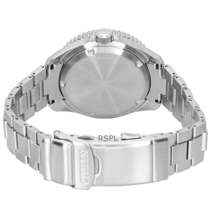 Citizen Promaster Dive rostfritt stål blå urtavla Eco-Drive BN0260-54L 200M herrklocka