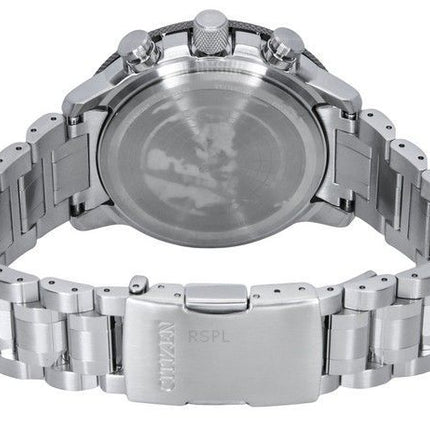 Citizen Promaster Geo Trekker Rostfritt stål Grå Urtavla Eco-Drive BY3006-53H 200M Pilotklocka för män