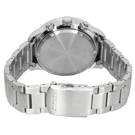 Citizen Eco-Drive Aviator Chronograph Rostfritt Stål Blå Urtavla CA0880-58L 100M Herrklocka