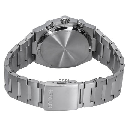 Citizen Zenshin Chronograph Super Titanium Blue Dial Eco-Drive CA4610-85L 100M herrklocka
